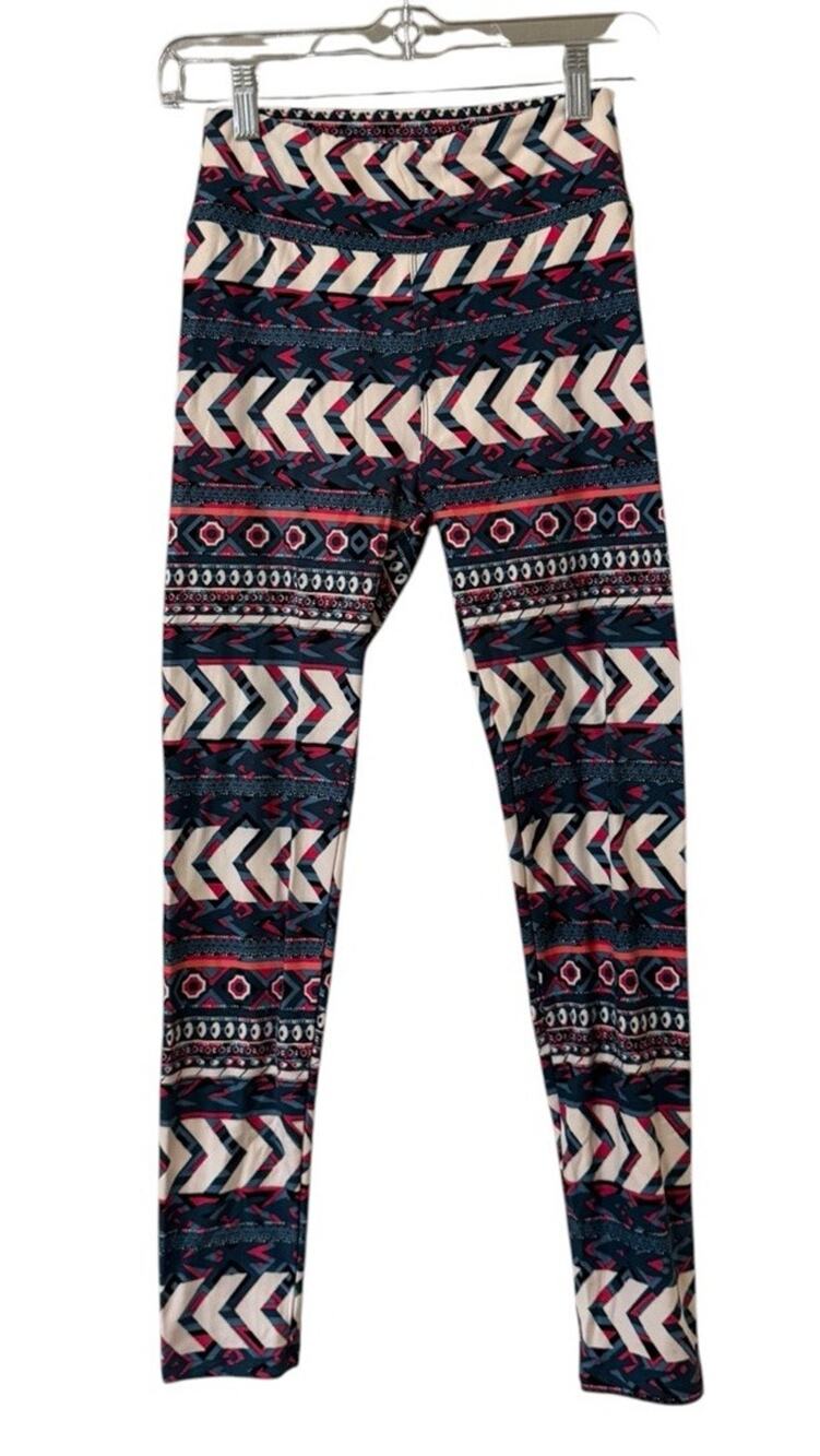 LulaRoe Women Size OS Aztec Southwestern Leggings Stretch Soft Teacher Country